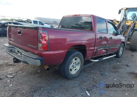 2005 Chevrolet Silverado 1500 Ls из США, поврежденный, VIN 2GCEC13T651394768